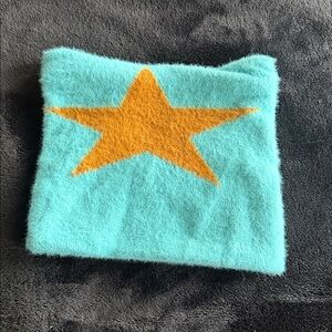Cat Ears Star Knitted Hat